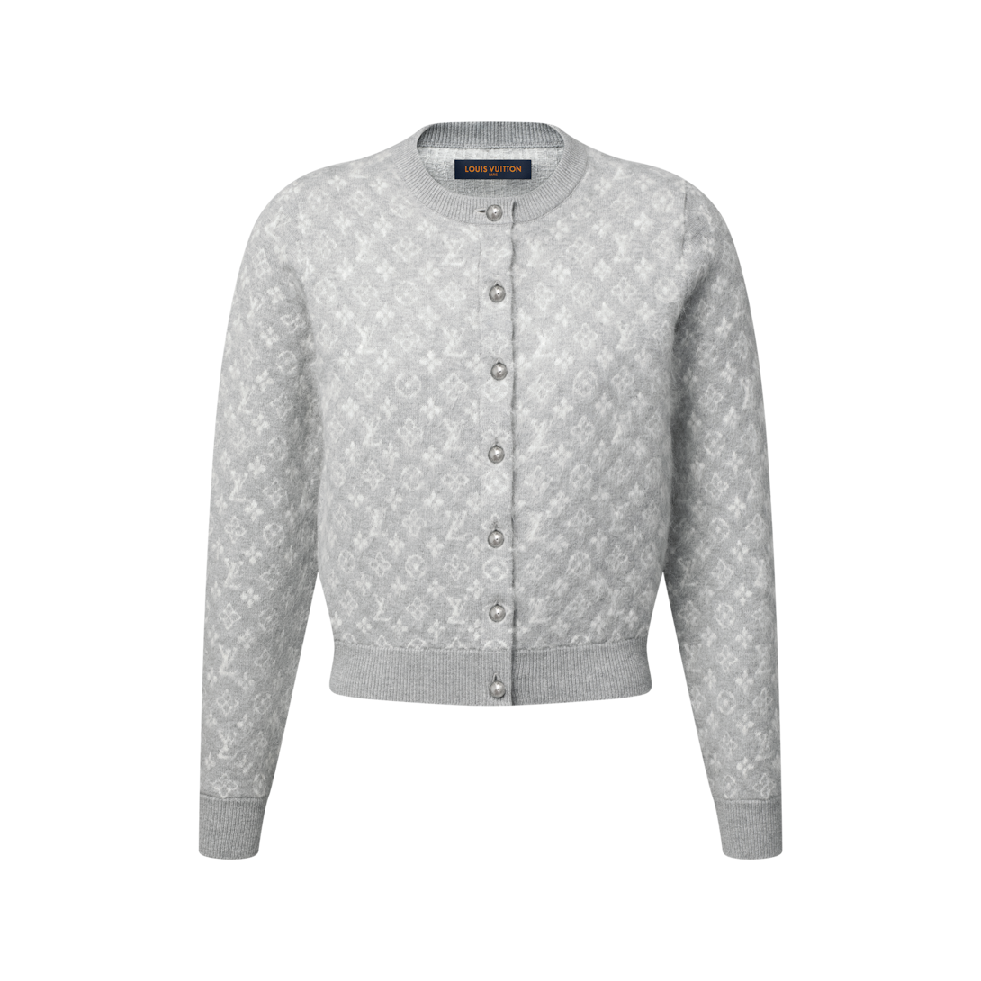 Monogram Brushed Knit Cardigan - Ready to Wear | LOUIS VUITTON